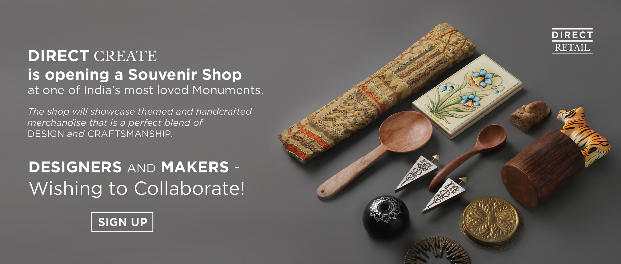 Direct Create souvenir shop